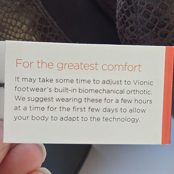 Vionic Suede Ankle Booties 322 Anne Java  Brown 10 NEW Snake Zip - Picture 13 of 16